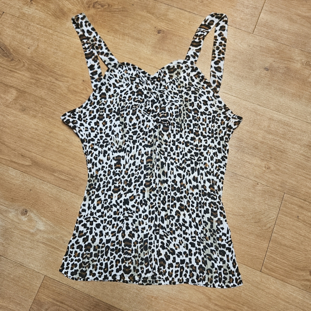 Leopard Print Women's Top